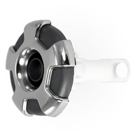 Custom Molded Products 2.25 in. Face Typhoon 200 Jet Internal, Crown Directional - Gray with Stainless Escutcheon 23426-012-700